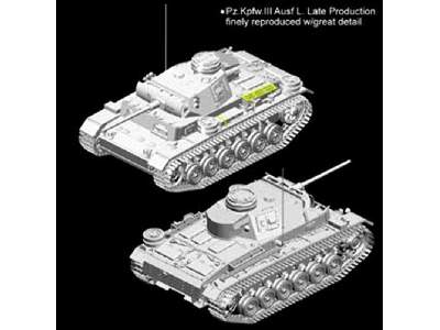 Pz.Kpfw.III Ausf.L Late Production w/Winterketten - zdjęcie 3