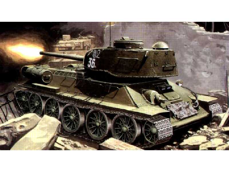 Czołg T-34-85 - zdjęcie 1 Czołg T-34-85 - zdjęcie 1