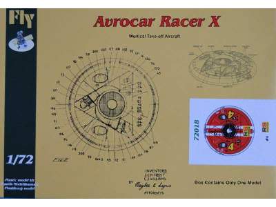 Avrocar Racer X RS models - zdjęcie 1