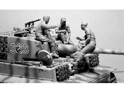 Niemieccy czołgiści - II W.Ś. - zdjęcie 4