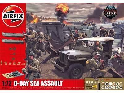 D-Day The Sea Assault  - zestaw podarunkowy - zdjęcie 1
