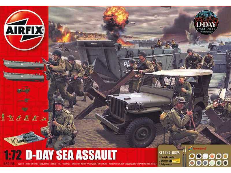 D-Day The Sea Assault  - zestaw podarunkowy - zdjęcie 1