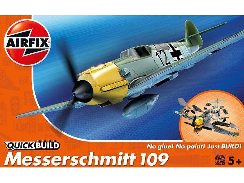 QUICK BUILD Messerschmitt Bf109e - zdjęcie 1 QUICK BUILD Messerschmitt Bf109e - zdjęcie 1