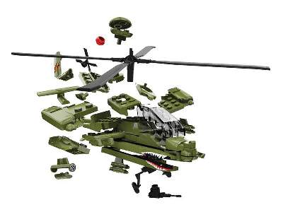 QUICK BUILD Apache Helicopter - zdjęcie 8