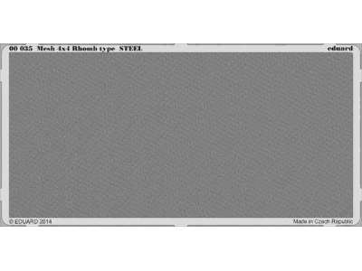 Mesh 4x4  Rhomb type STEEL - zdjęcie 1