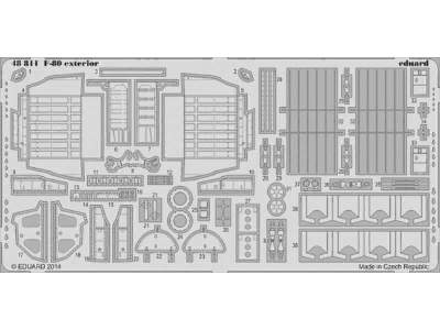 F-80 exterior 1/48 - Hobby Boss - zdjęcie 1