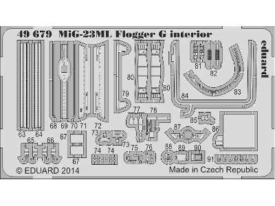 MiG-23ML Flogger G interior S. A. 1/48 - Trumpeter - zdjęcie 3