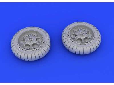 Fw 190 wheels early 1/48 - Eduard - zdjęcie 4