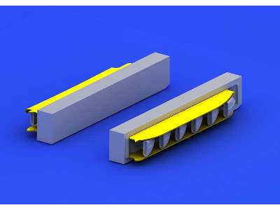 Bf 109G exhaust stacks 1/48 - Eduard - zdjęcie 4