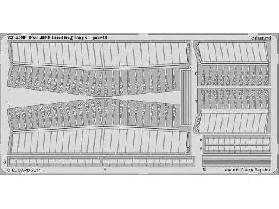 Fw 200 landing flaps 1/72 - Trumpeter - zdjęcie 2