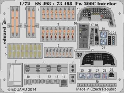 Fw 200C interior S. A. 1/72 - Trumpeter - zdjęcie 1