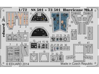 Hurricane Mk. I S. A. 1/72 - Airfix - zdjęcie 2