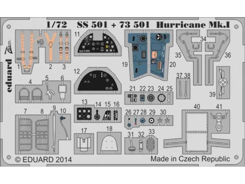 Hurricane Mk. I S. A. 1/72 - Airfix - zdjęcie 1 Hurricane Mk. I S. A. 1/72 - Airfix - zdjęcie 1
