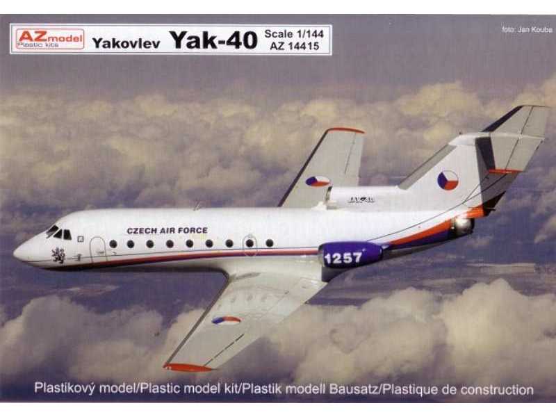 Jakowlew Jak-40 - Polska, Czechy, Angola - zdjęcie 1 Jakowlew Jak-40 - Polska, Czechy, Angola - zdjęcie 1