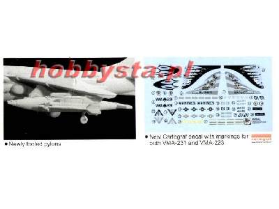 USMC AV-8B Harrier II Plus - VMA-223 & VMA-231  - 2 szt. - zdjęcie 3