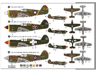 Curtiss P-40E - Over USA - zdjęcie 2