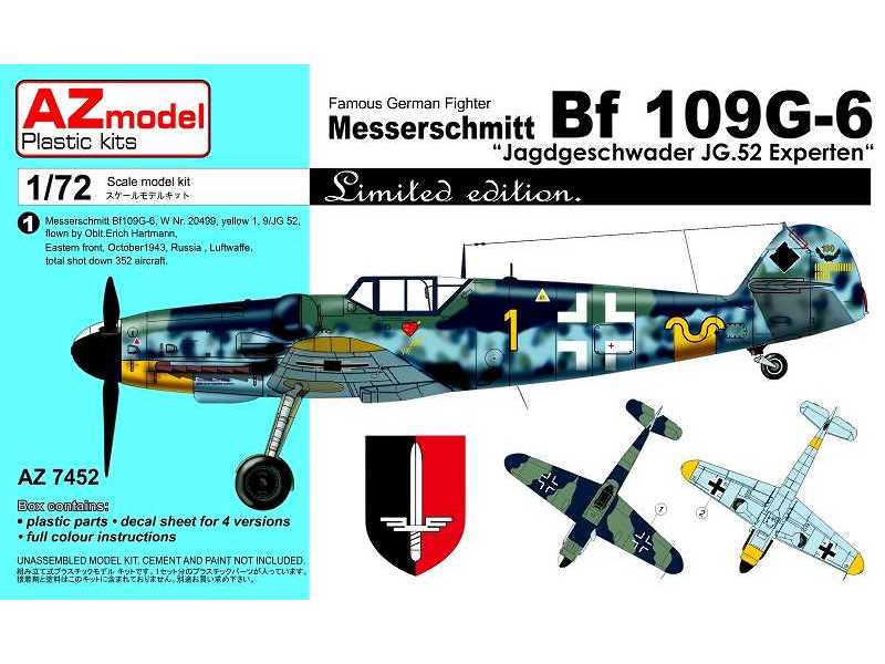 Messerschmitt Bf 109G-6 Jagdgeschwader JG.52 Experten - zdjęcie 1 Messerschmitt Bf 109G-6 Jagdgeschwader JG.52 Experten - zdjęcie 1
