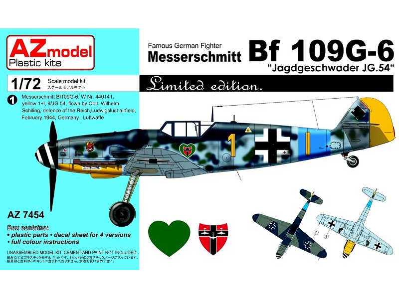 Messerschmitt Bf 109G-6 Jagdgeschwader JG.54 - zdjęcie 1 Messerschmitt Bf 109G-6 Jagdgeschwader JG.54 - zdjęcie 1