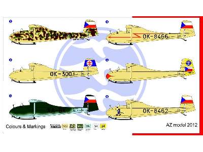 Grunau Baby IIb Cz 6x marking 2in1 - zdjęcie 2