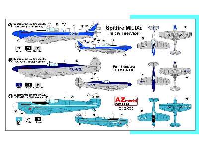 Supermarine Spitfire Mk. IXc In civil service - zdjęcie 2