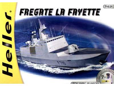 Fregate La Fayette  + farby, klej, pędzelek - zdjęcie 1