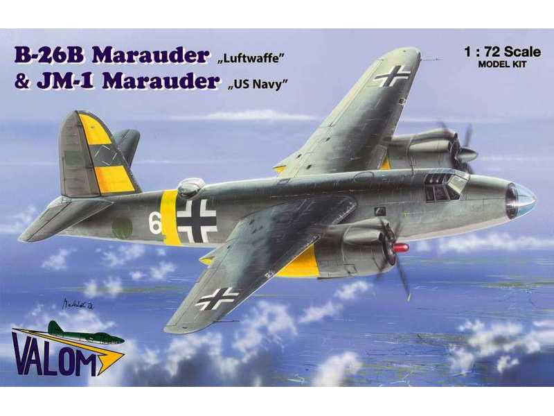 B-26B Marauder (Luftwaffe) & JM-1 Marauder (US Navy) - zdjęcie 1 B-26B Marauder (Luftwaffe) & JM-1 Marauder (US Navy) - zdjęcie 1