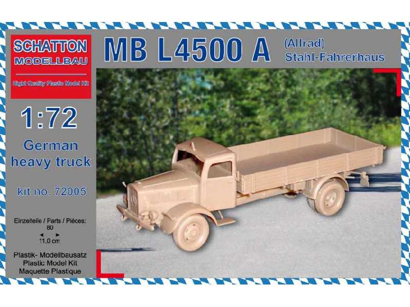 Mercedes DB L-4500 A (Allrad) Stahl-Fahrerhaus - zdjęcie 1 Mercedes DB L-4500 A (Allrad) Stahl-Fahrerhaus - zdjęcie 1