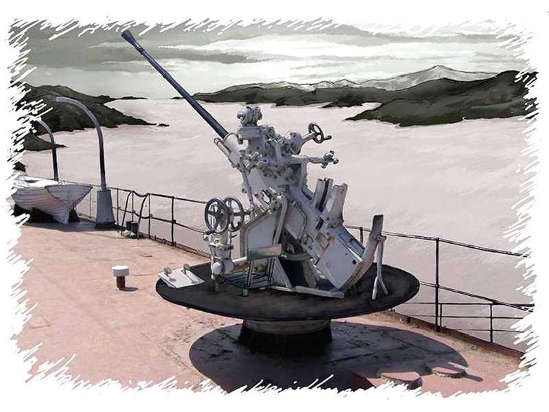 37 mm automatic anti-aircraft machine mod. 1940 70-K model 1940 - zdjęcie 1 37 mm automatic anti-aircraft machine mod. 1940 70-K model 1940 - zdjęcie 1