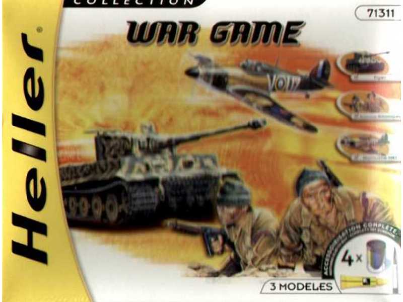 Zestaw "War Game" + farby, klej, pędzelek - zdjęcie 1 Zestaw "War Game" + farby, klej, pędzelek - zdjęcie 1