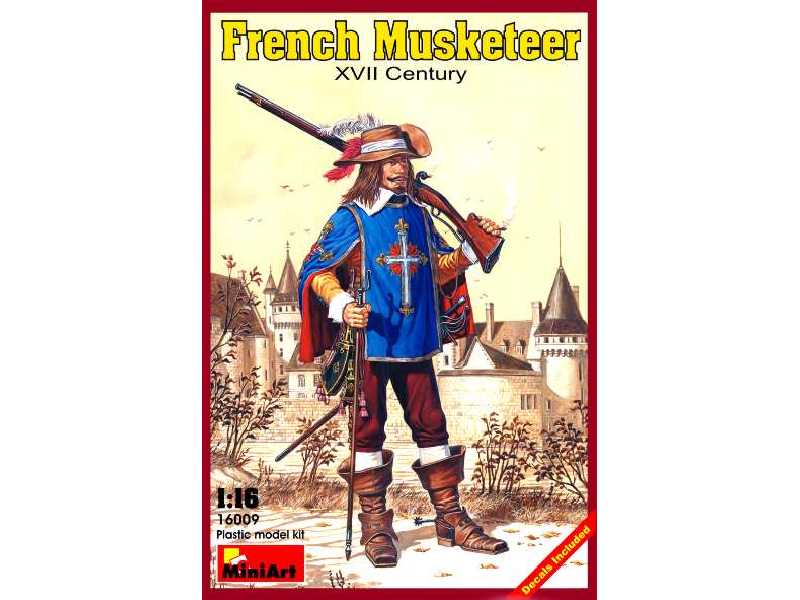 Francuski muszkieter - XVII w. - zdjęcie 1 Francuski muszkieter - XVII w. - zdjęcie 1