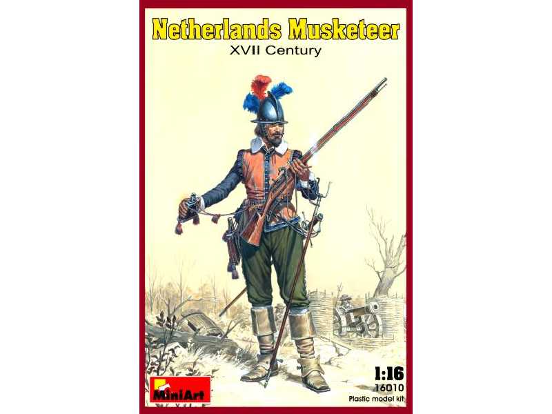 Holenderski muszkieter - XVII w. - zdjęcie 1 Holenderski muszkieter - XVII w. - zdjęcie 1
