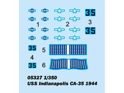 USS Indianapolis CA-35 1944 - zdjęcie 4