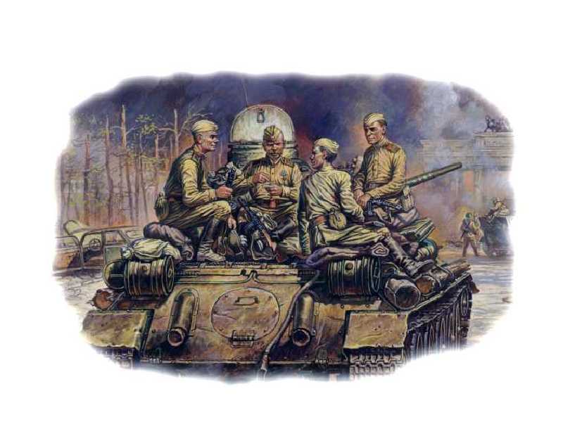 Figurki Radziecka piechota (1943-1945) - zdjęcie 1 Figurki Radziecka piechota (1943-1945) - zdjęcie 1