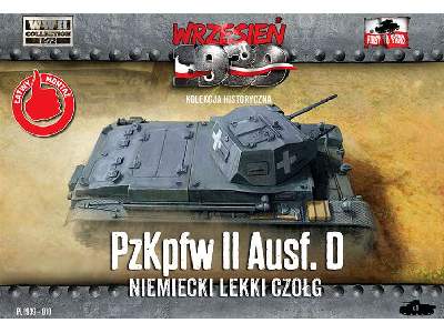 Pz. Kpfw. II Ausf. D niemiecki czołg lekki - zdjęcie 1