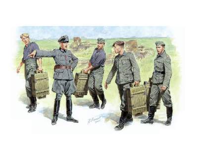 Figurki Niemieccy artylerzyści - zdjęcie 1