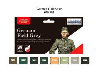 Zestaw farb Model Color - German Field Grey  - zdjęcie 1