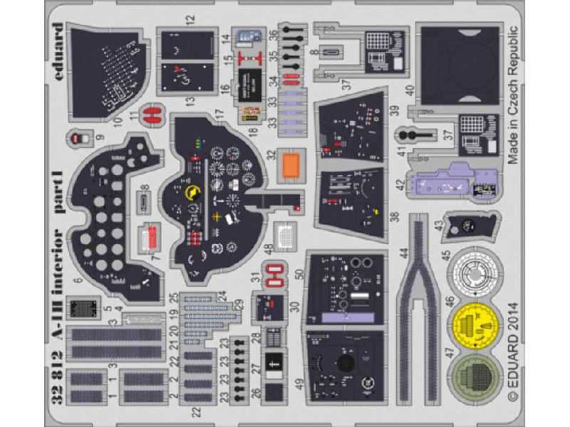 A-1H interior S. A. 1/32 - Trumpeter - zdjęcie 1 A-1H interior S. A. 1/32 - Trumpeter - zdjęcie 1