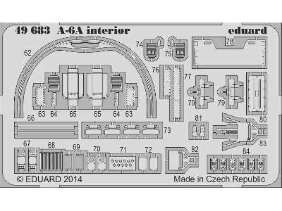 A-6A interior S. A. 1/48 - Hobby Boss - zdjęcie 3