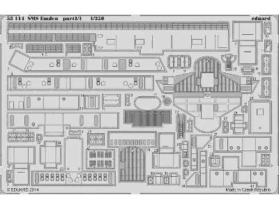 SMS Emden part 1 1/350 - Revell - zdjęcie 2