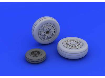 F-16CJ Block 50 wheels 1/72 - Tamiya - zdjęcie 3