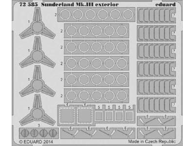 Sunderland Mk. III exterior 1/72 - Italeri - zdjęcie 1