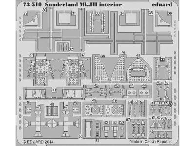 Sunderland Mk. III interior S. A. 1/72 - Italeri - zdjęcie 3