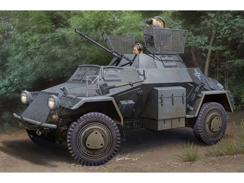 German Sd.Kfz.222 Leichter Panzerspahwagen (1st Series) - zdjęcie 1 German Sd.Kfz.222 Leichter Panzerspahwagen (1st Series) - zdjęcie 1