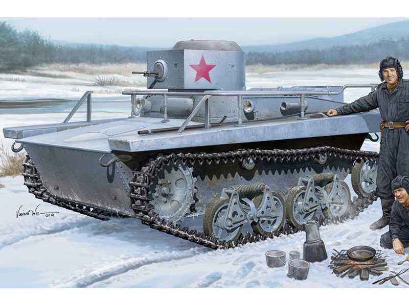 T-37TU radziecki czołg dowodzenia - zdjęcie 1 T-37TU radziecki czołg dowodzenia - zdjęcie 1