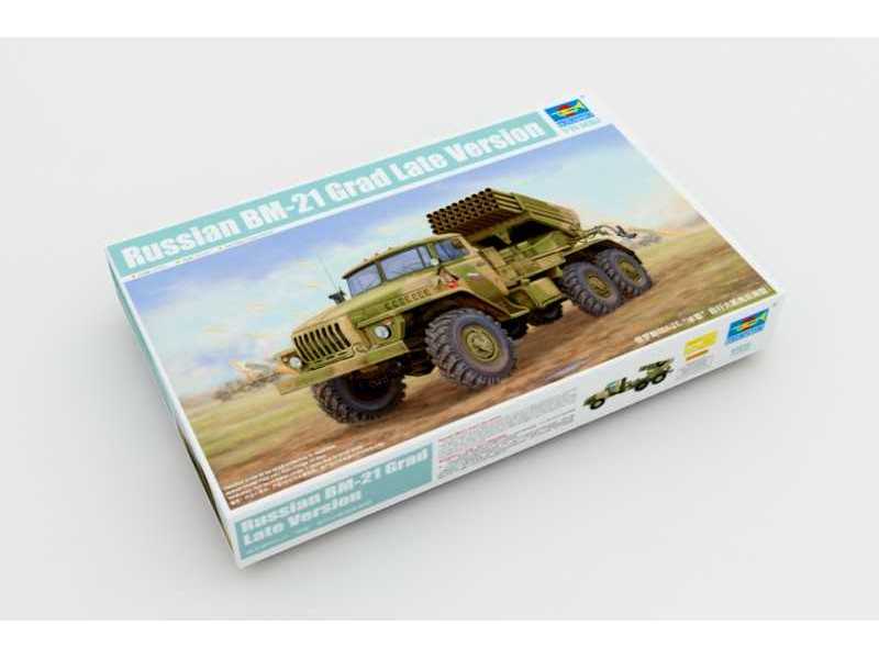 BM-21 Grad radziecka polowa wyrzutnia rakietowa - późna - zdjęcie 1 BM-21 Grad radziecka polowa wyrzutnia rakietowa - późna - zdjęcie 1