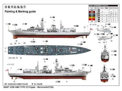 HMS Monmouth (F235) fragata brytyjska typ 23 - zdjęcie 2