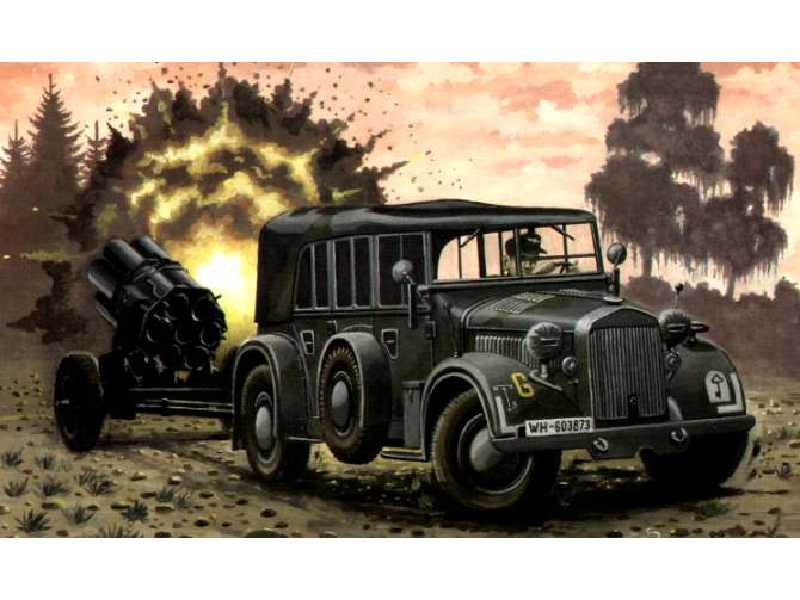 Kfz. 15 Horch with Rocket Launcher - zdjęcie 1 Kfz. 15 Horch with Rocket Launcher - zdjęcie 1