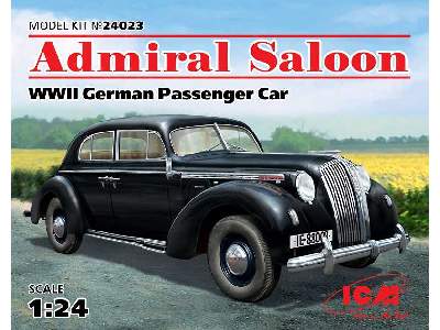 Admiral Saloon - niemiecki samochód osobowy - zdjęcie 1