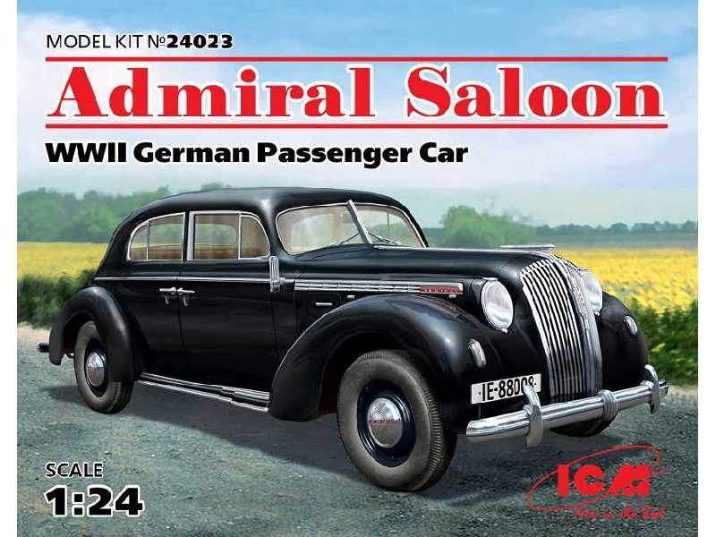 Admiral Saloon - niemiecki samochód osobowy - zdjęcie 1 Admiral Saloon - niemiecki samochód osobowy - zdjęcie 1