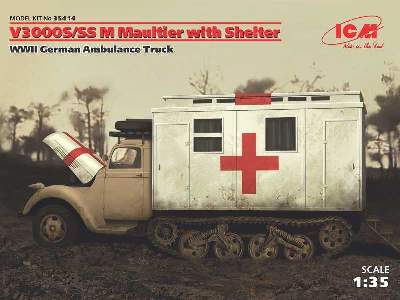 V3000S/SS M Maultier with Shelter, WWII German Truck - zdjęcie 1